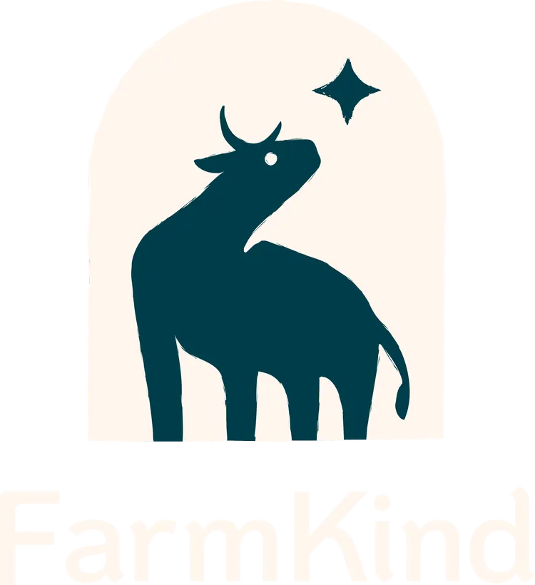 FarmKind Logo - Forget Veganuary Campaign